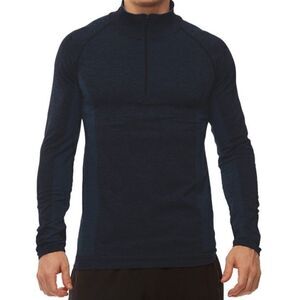 HPE Cross X seamless 1/4 zip in navy